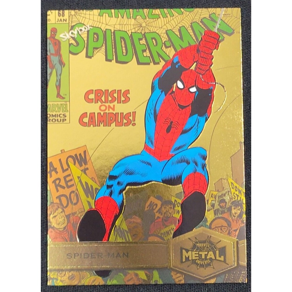 2022 UPPER DECK MARVEL METAL UNIVERSE SPIDER-MAN - SPIDER-MAN GOLD HIGH SERIES
